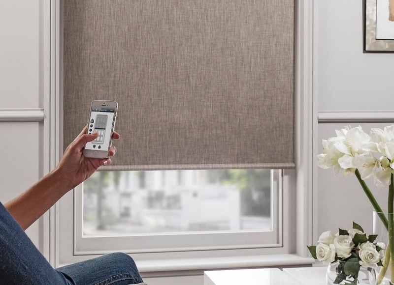 Smart Motorize Curtains in Dubai Creek City