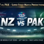 NZ vs PAK today Match Prediction