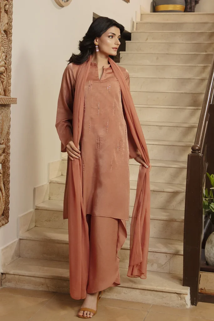 short shirt with plazo