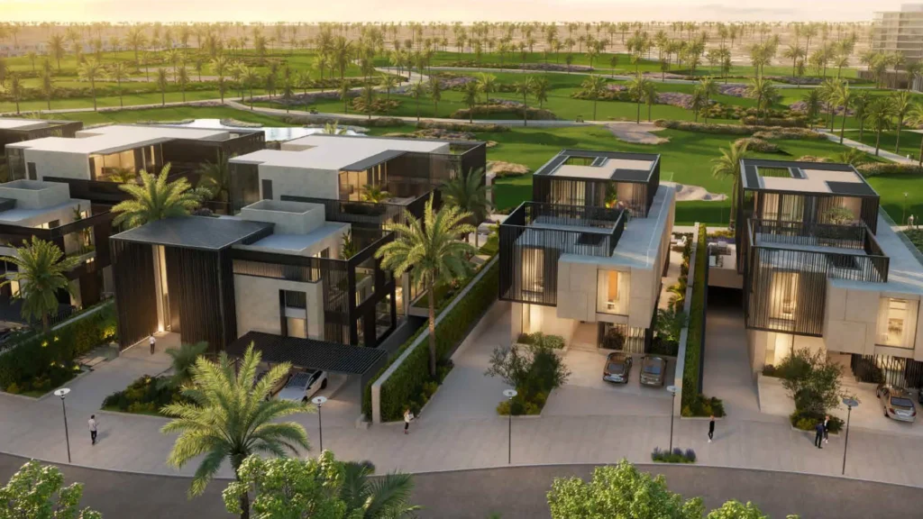 family villas in damac sun city