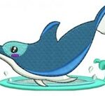 Dolphin Embroidery