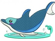 Dolphin Embroidery