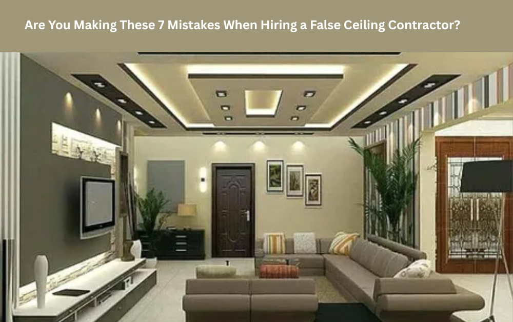 False Ceiling Contractor In Abu Dhabi