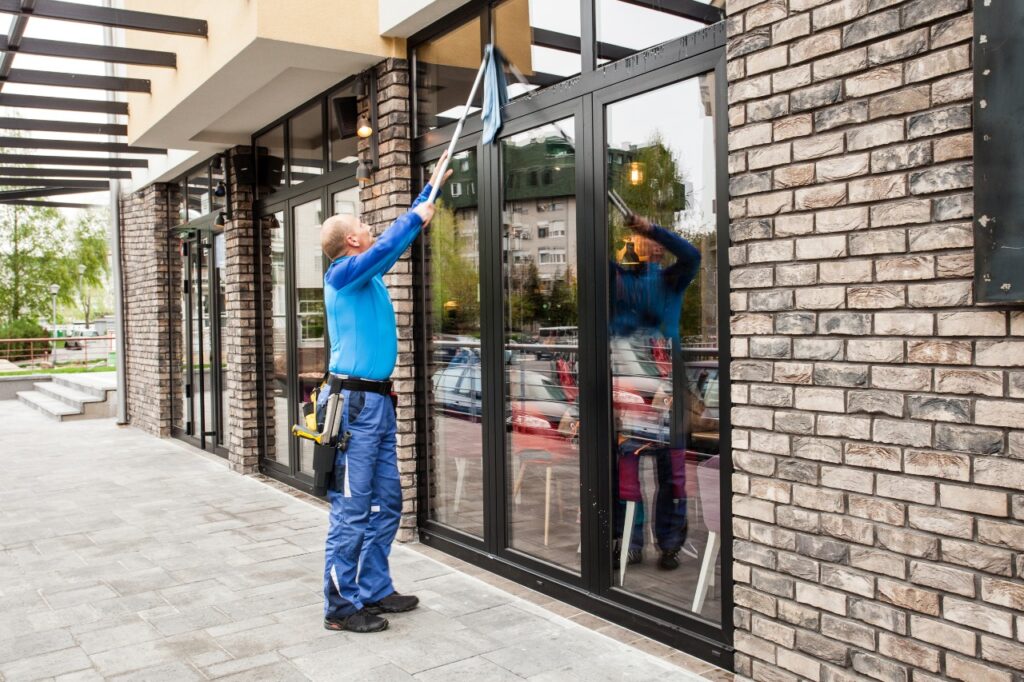 Why Regular Window Cleaning Boosts Your Store’s Look