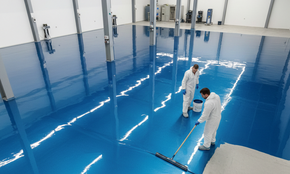 Cost Breakdown of Installing Epoxy Flooring in Large Facilities