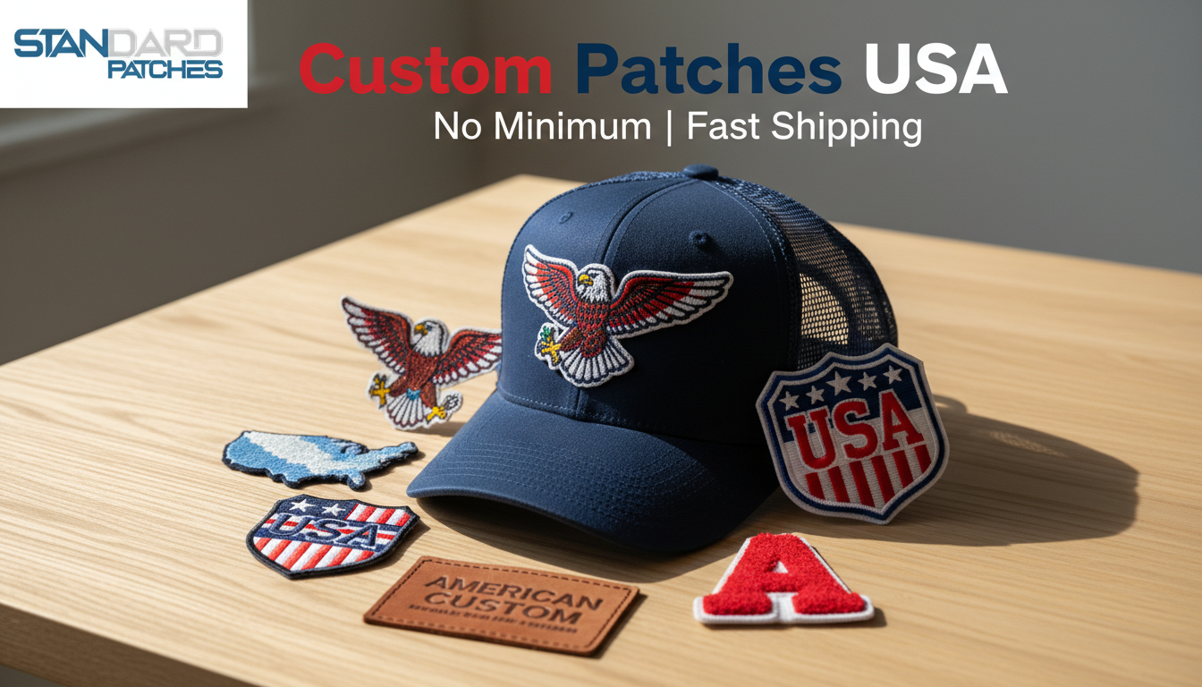 Custom Patches USA | Custom Embroidered, PVC & Leather Patches