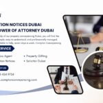 Eviction notices Dubai,Power of attorney Dubai