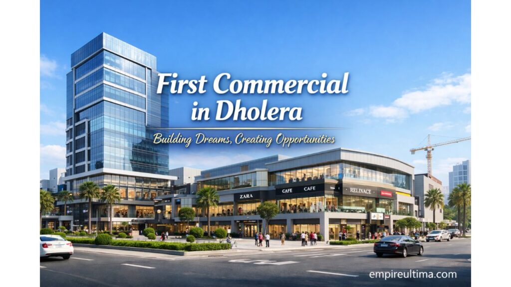 First Commercial in Dholera