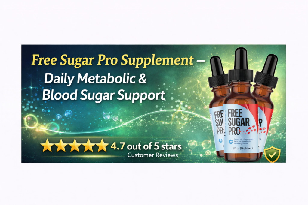 Free Sugar Pro Supplement – Daily Metabolic & Blood Sugar Support