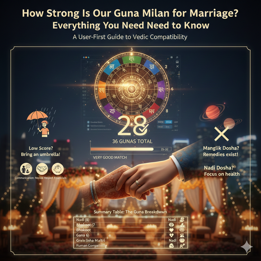 guna milan in kundali