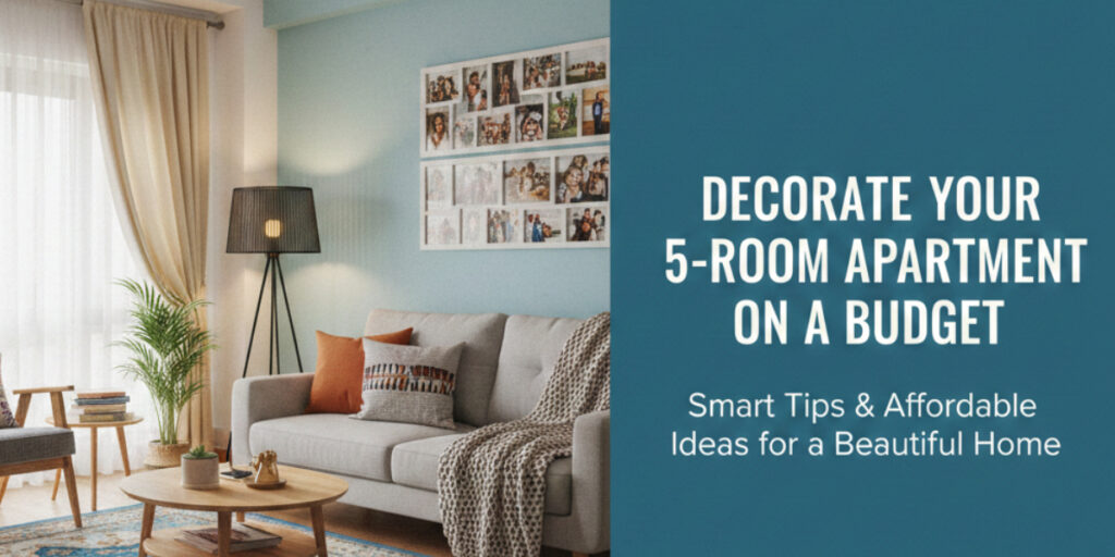 How to Decorate a 5-Room Apartment on a Budget