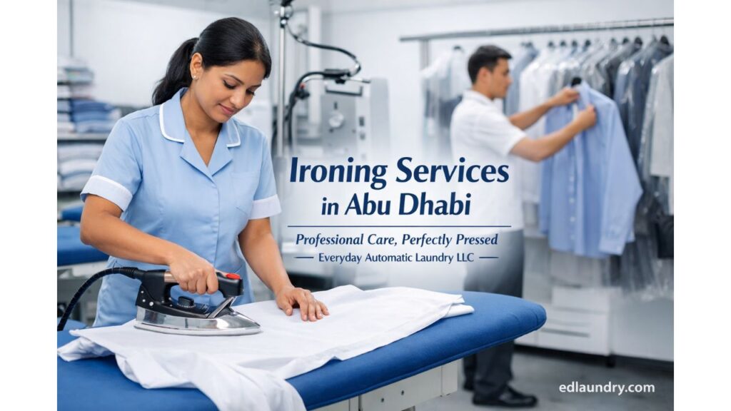 Ironing services in Abu Dhabi