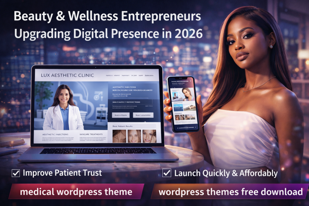 Medical WordPress Theme for Beauty Clinics