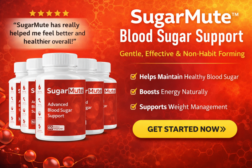 SugarMute™ Blood Sugar Support: Gentle, Effective & Non-Habit Forming