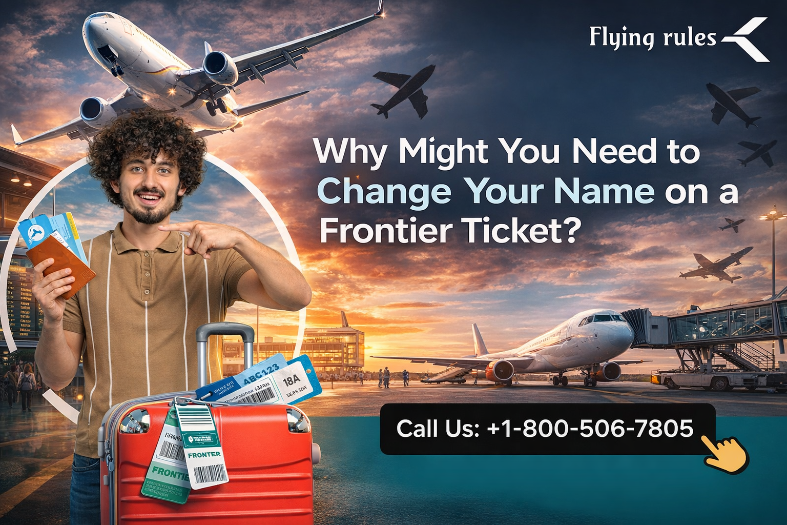 Why Might You Need to Change Your Name on a Frontier Ticket