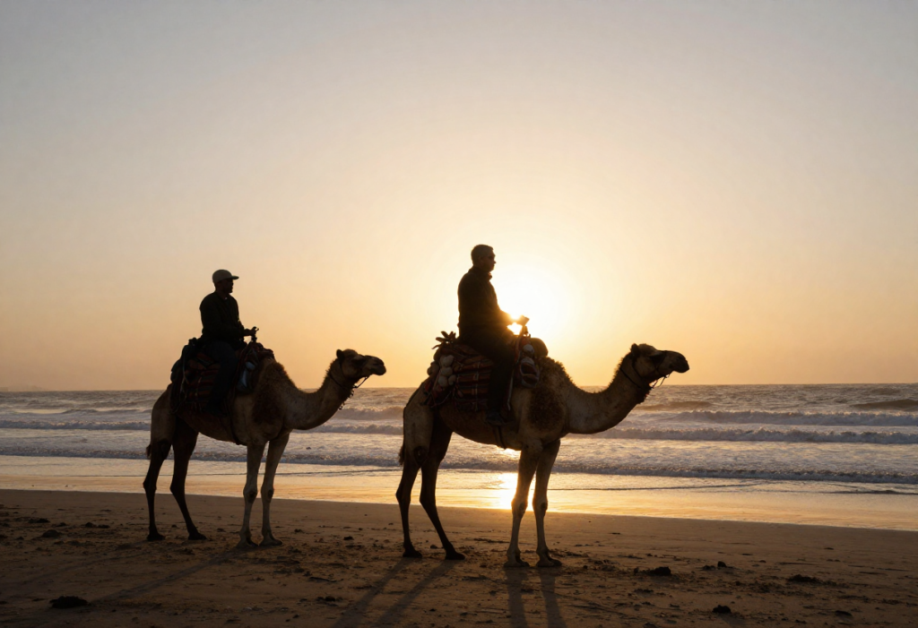 Sunset Camel Ride in Essaouira | Beach & Photo Experience