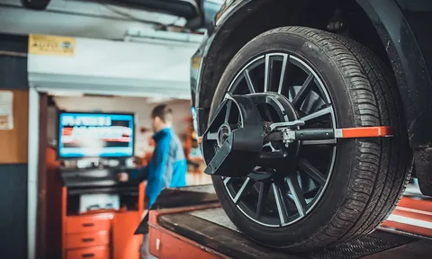 Car Tyre Balancing
