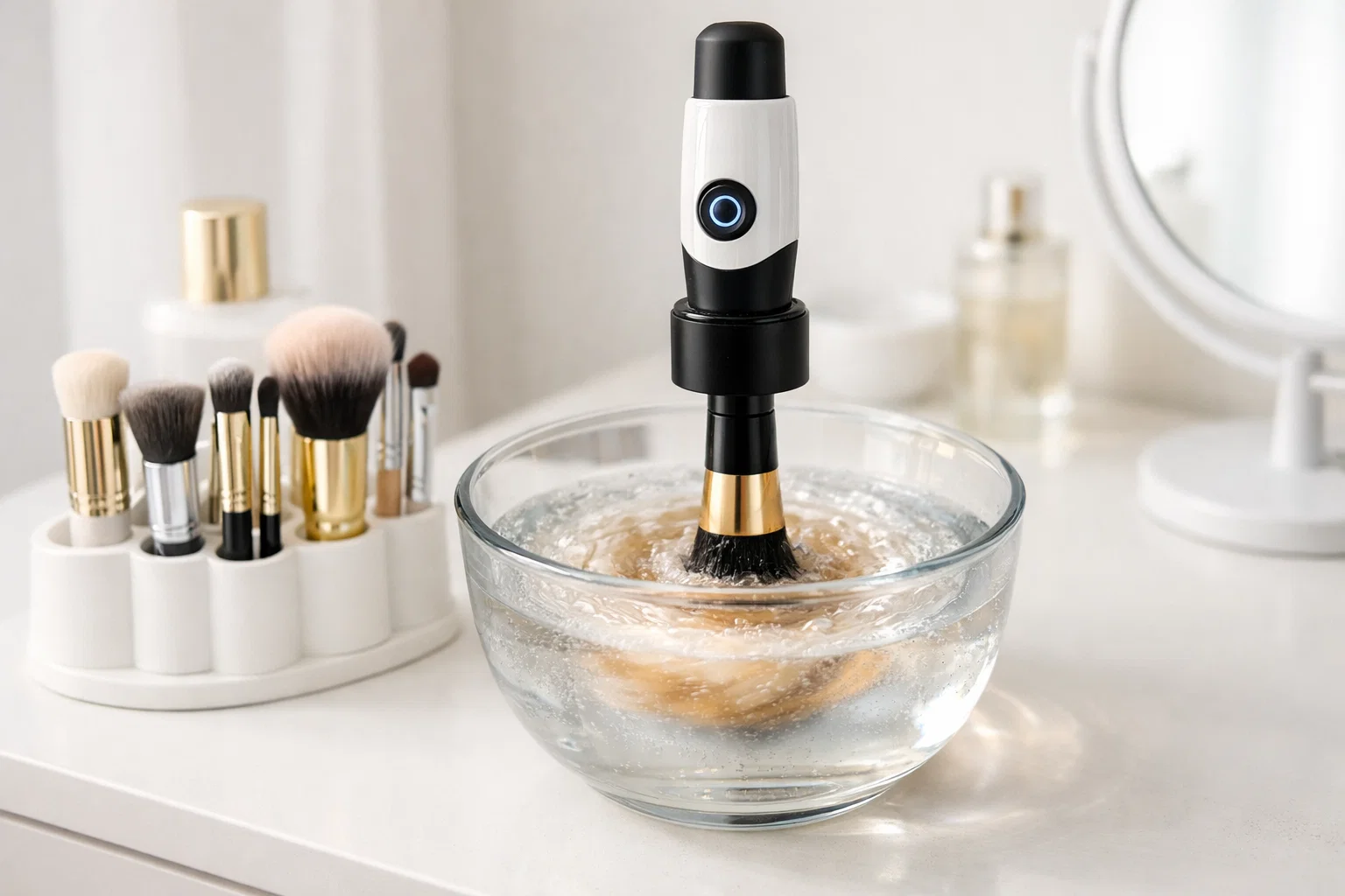 makeup brush washer