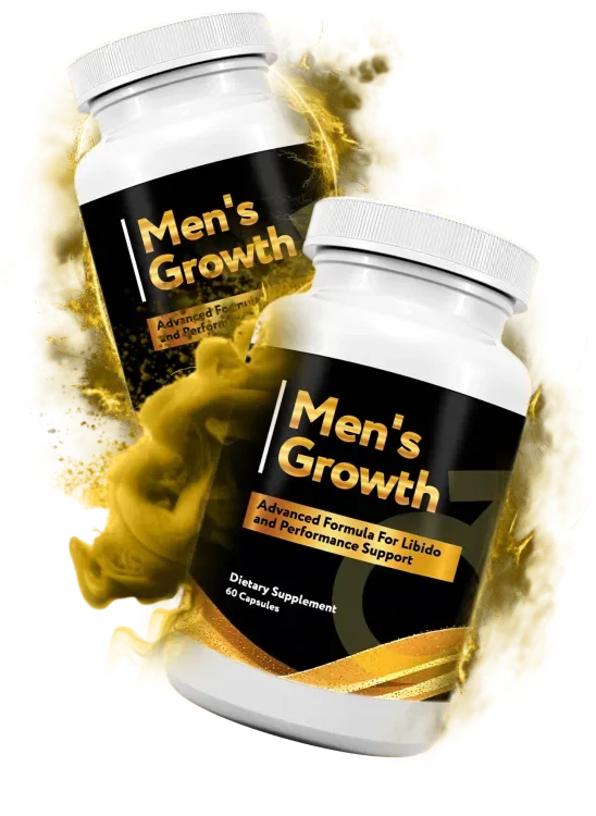 men's growth supplement image illustrations