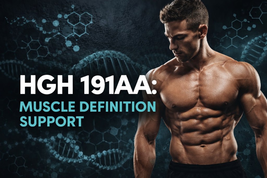 HGH 191AA Peptide for Lean Muscle Growth and Strength Enhancement