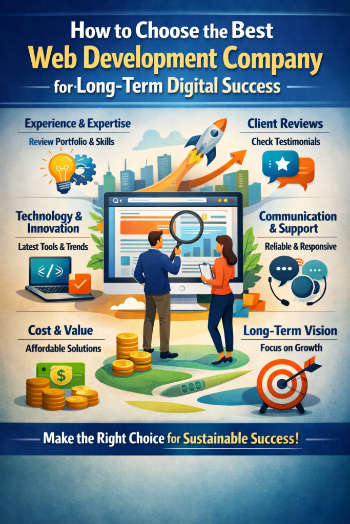 How to Choose the Best Web Development Company for Long-Term Digital Success