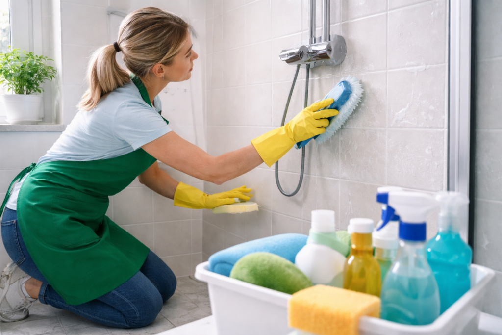 Bathroom deep cleaning services
