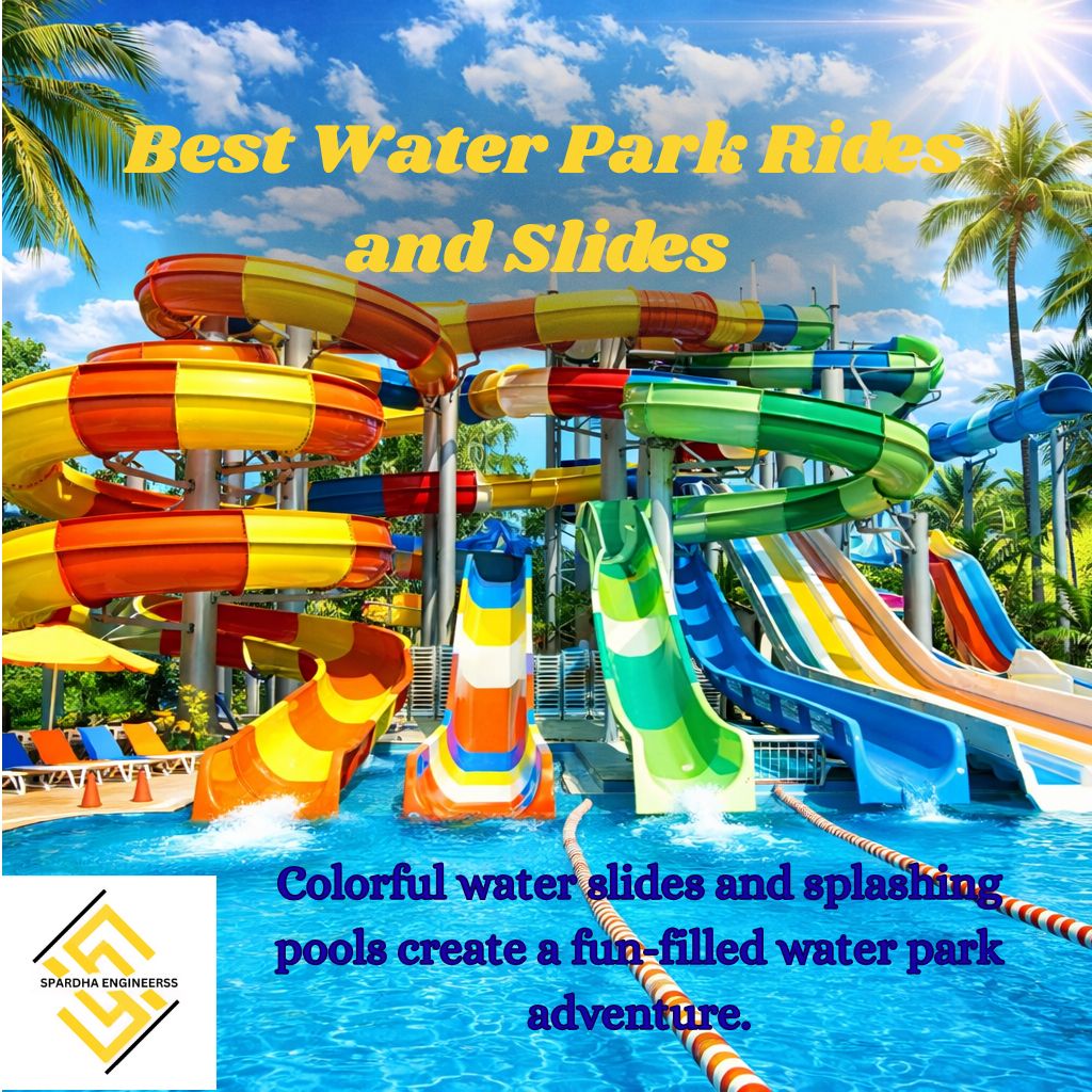 Water Park Rides and Slides in Delhi designed for thrilling family entertainment