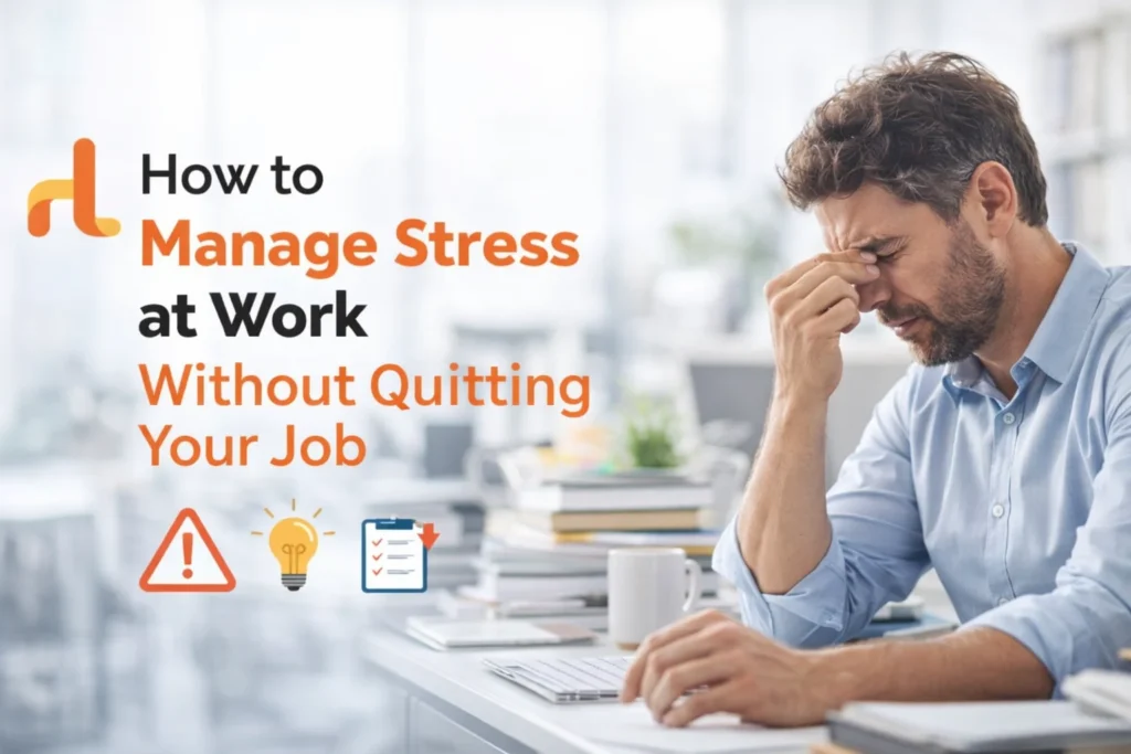 How to Manage Stress at Work Effectively