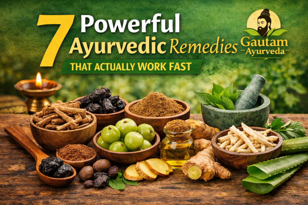7 Powerful Ayurvedic Remedies That Actually Work Fast