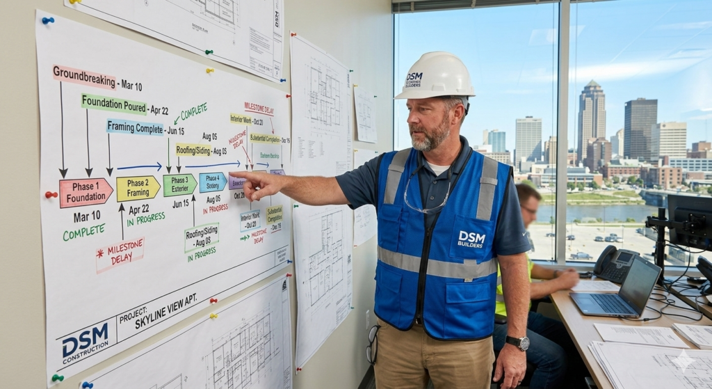 commercial renovation in Des Moines