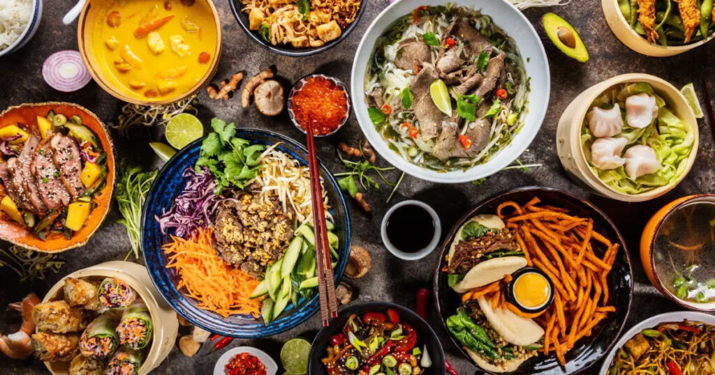 Asian Street Food Traditions Behind Today’s Food Hall Craze