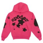 Sp5der Beluga Hoodie Pink