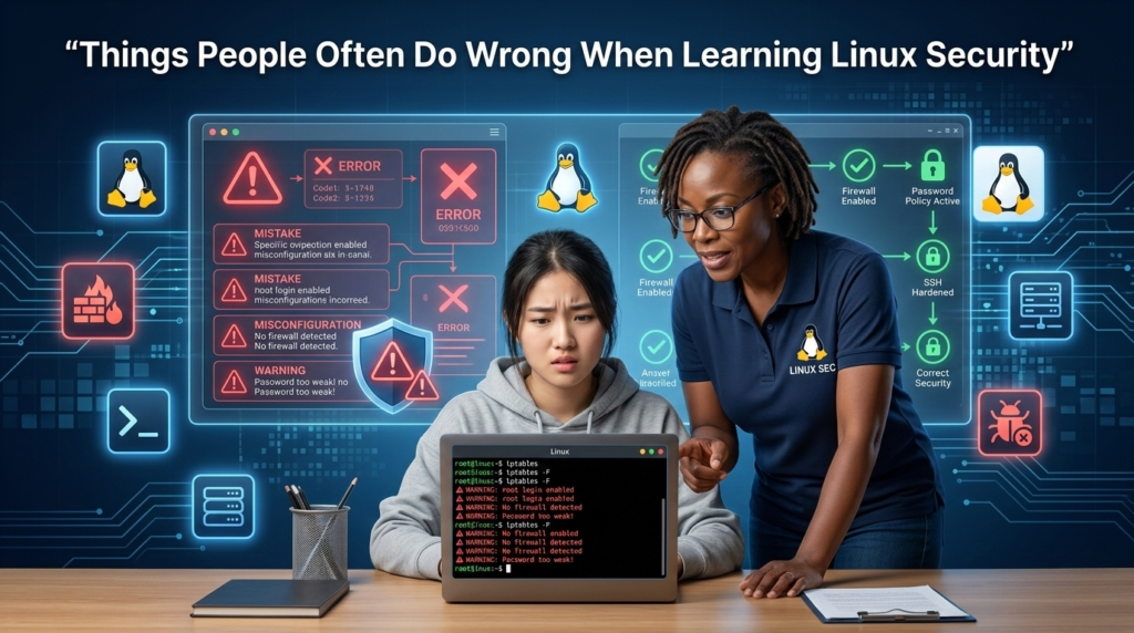 Things People Often Do Wrong When Learning Linux Security