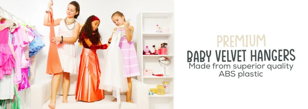 Baby hangers velvet