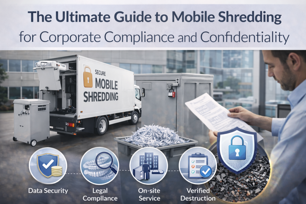 on site shredding services